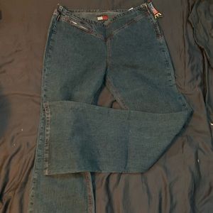VINTAGE mid rise tommy jeans